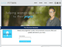 Tablet Screenshot of danapittman.com